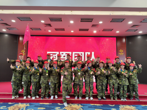 丽福健第三期高绩效团队训练在千年古刹少林寺所在地河南登封举行